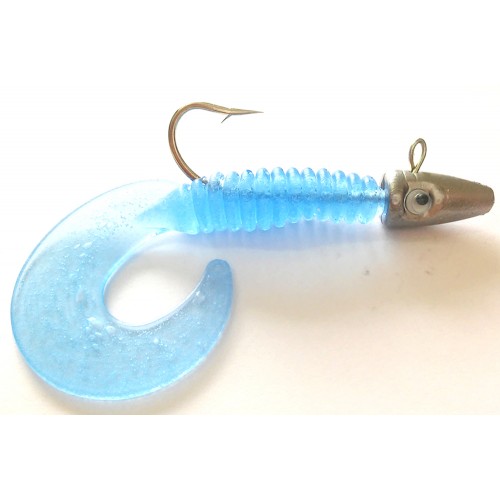 Shad Grub Cobra 7 cm Jig Head 12 gramas