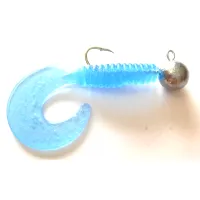 Shad Grub 7 cm Azul