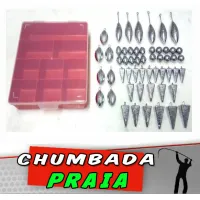 Kit Chumbada Praia 55 itens