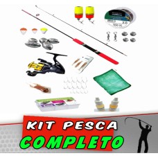 Kit Pesca Completo 117 itens