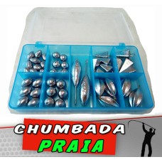 Kit Chumbada Praia 35 itens