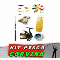 Kit Pesca Corvina 20 itens