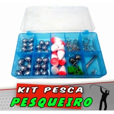 Kit Pesqueiro 83 peças