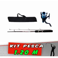 Kit Pesca Vara 1.20 m