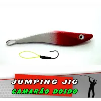 Jig Camarão Branco Verm