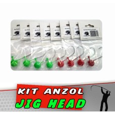 Kit Jig Head 4/0 10 g Pintado