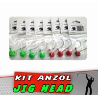 Kit Jig Head 4/0 15 g Pintado
