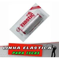 Linha Elastricot para iscas