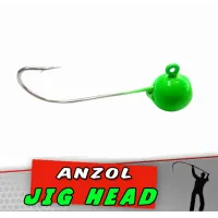 Jig Head Verde Luminoso