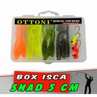 Kit Shad 5 cm 15 peças