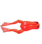 Sapo Frog Vermelho Luminoso