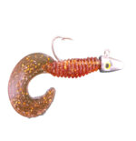 Shad Grub Cobra Ferrinho Gliter