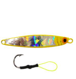 Jig Sardinha Amarelo Holográfica