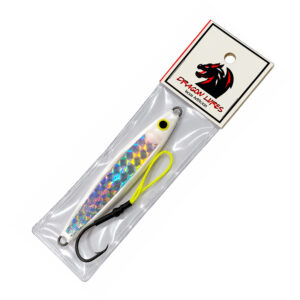 Jig Sardinha Branco Holográfica
