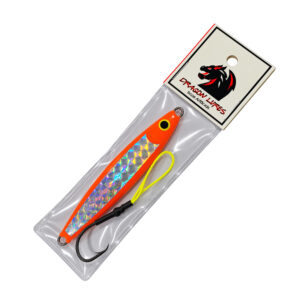 Jig Sardinha Laranja Holográfica