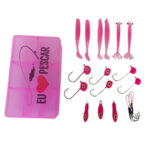 Kit Isca Pesca Ultralight Rosa