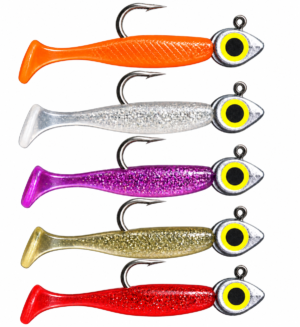 Kit Isca Micro Shad 4 cm