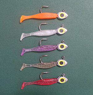 Kit Isca Micro Shad 4 cm