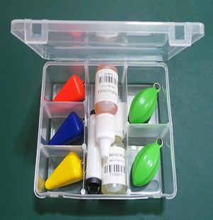 Kit Pesca Praia 9 peças Estojo - Imagem 3